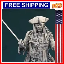 Interesting Pirates 1/24 Scale 75mm Resin Body Assembled Model Kit Fantasy 3D...