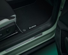Original Skoda Elroq Textil Velours Fußmatten Satz vorn hinten 5LJ061404 NEU OVP