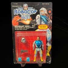 Product Image: Kenner RoboCop Ultra Police Sergeant Reed Figure New on Card Unpunched 1988