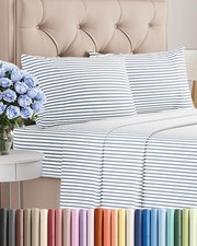 King Size 4 Piece Sheet Set - Comfy Breathable Cooling Bed Sheets Set - Hote...