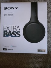 Sony WH-XB700 Cuffie Bluetooth Wireless On Ear Audio Extra Basso Nero