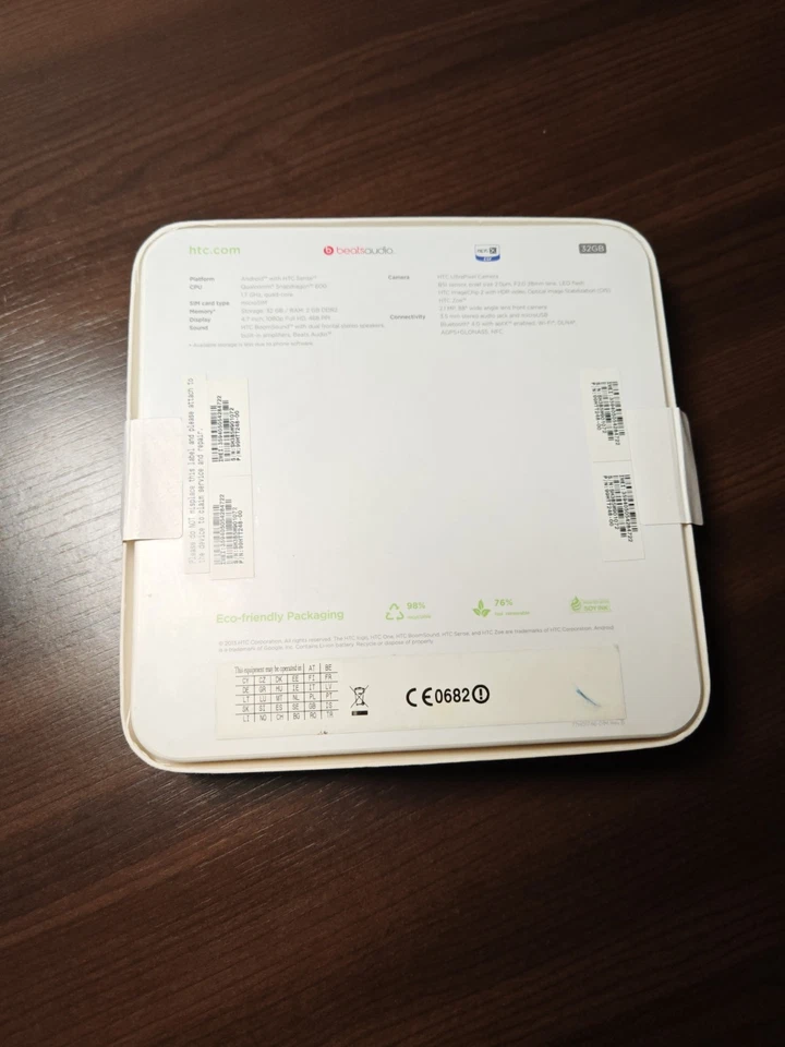 HTC One M7 ( 801n ) Rot 32GB/2GB NEU/Unbenutzt - Bild 2 von 4