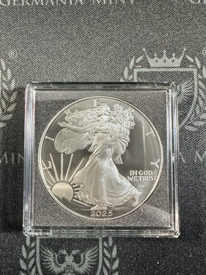 #ad 2025 United States American Eagle Silver Ring 1 oz Silver Colorized Coin $119.00