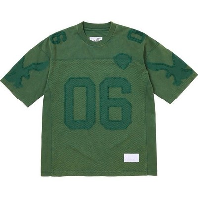 Supreme x MM6 Maison Margiela Cotton Football Jersey SS26 Green