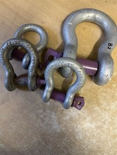 12 Ton 1-1/4” D Shackles X 1 & 3/4 Ton D Shackle X 3