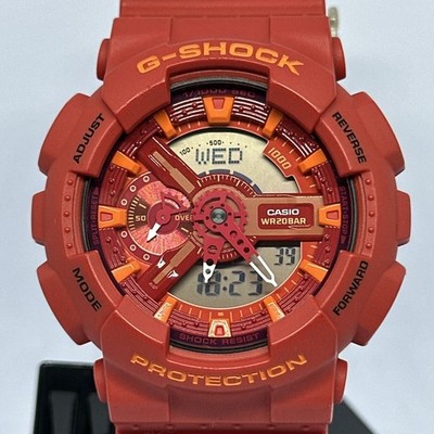CASIO G-SHOCK GA-110AC-4AJF Analog Digital Wrist Watch #0003