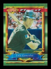 1994 Topps Finest: #290 Luis Gonzalez Refractor NM-MT OR BETTER