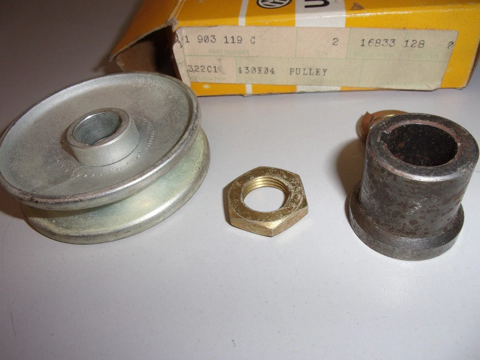 Kit polea alternador VW Volkswagen 171-903-119C Motorola Dasher Rabbit Scirocco Foto 2 de 2