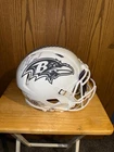 Ed Reed Salute to Service Full-Size Signed Speed Helmet Authenticated