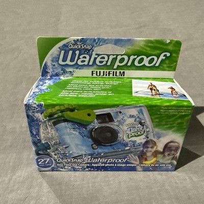 Fujifilm 01201407 Quick Snap Waterproof Disposable Camera w 27 Exposures 09/2024
