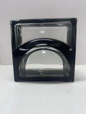 Vintage Glass MCM Block designed by Peter Muller-Munk Associates 1967
