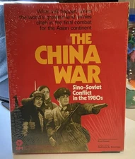 1979 SPI CHINA WAR: SINO-SOVIET CONFLICT IN THE 1980s WAR GAME ~ BOX IN SHRINK