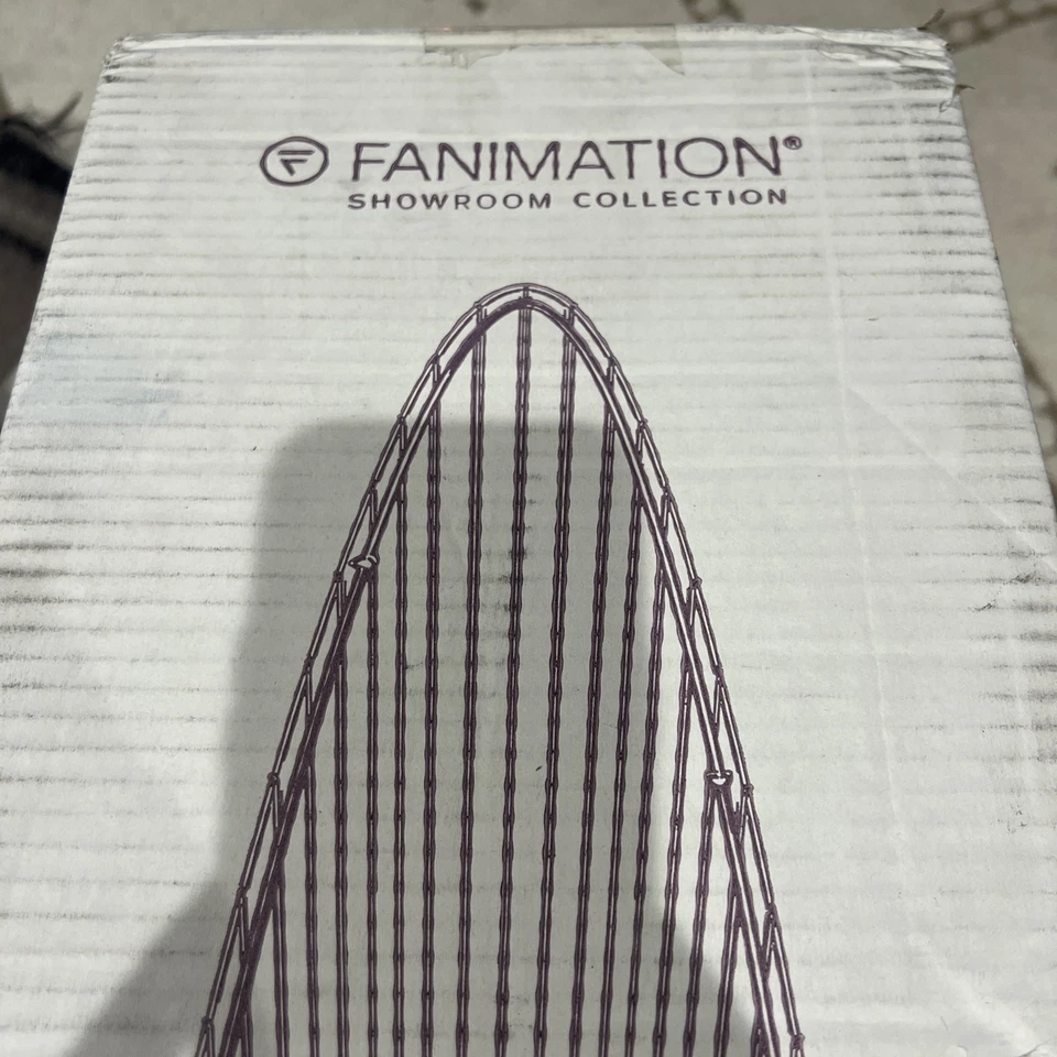 Fanimation 22” Abs Plastic Bamboo Narrow Oval - BPW6090DNA Dark Natural Accent - Image 2 of 4