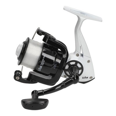 DAM Fighter Pro 150 FD Spinnrolle Frontbremsrolle mit 0,35mm Schnur bespult