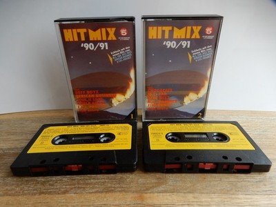 HIT MIX '90 / 91 AFTER ONE 2XL SPYDER STAX BASS FPI MUSIK KASSETTE MC 1991 ZYX