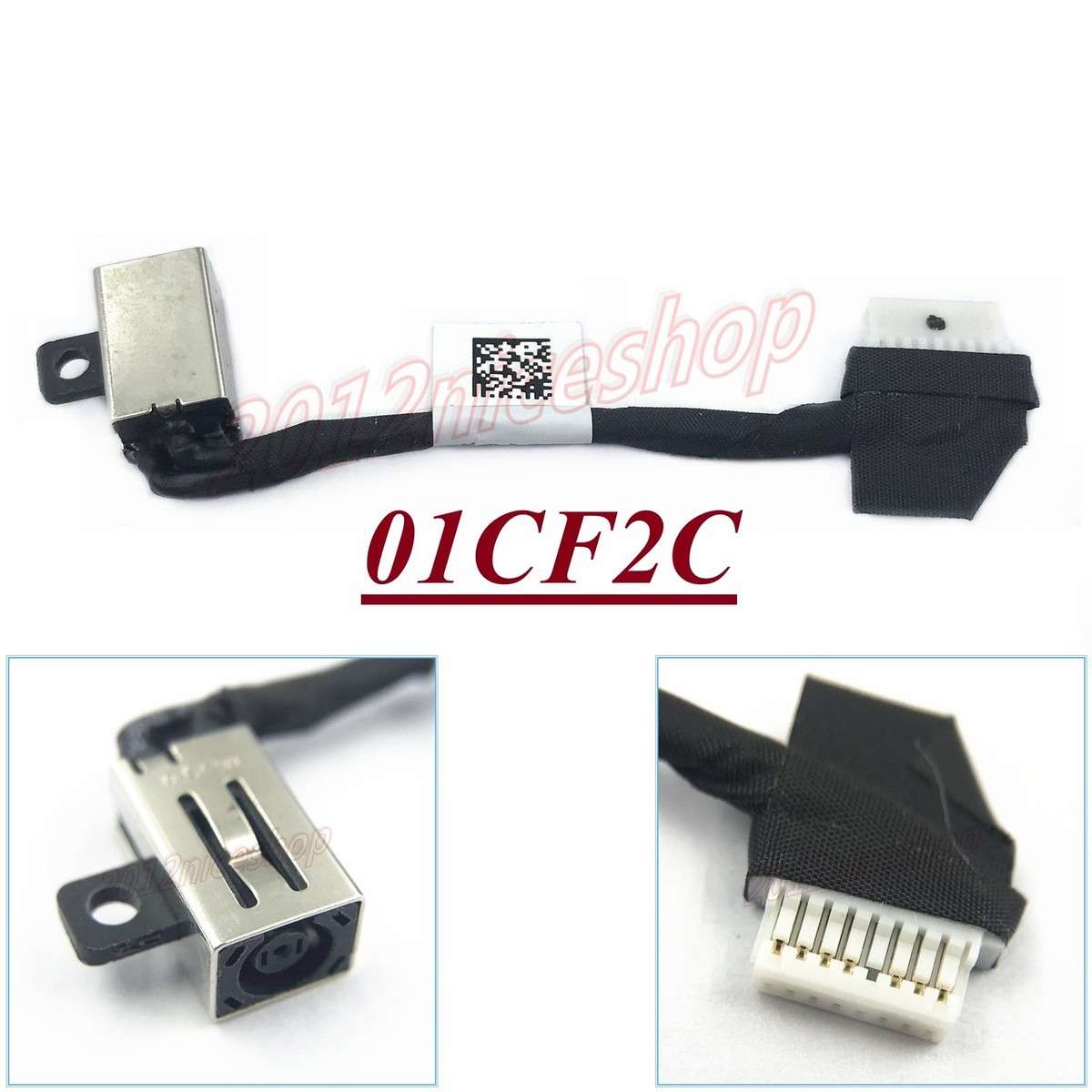 OEM 01CF2C DC in Power Jack Cable For Dell Inspiron 14 5440 5445