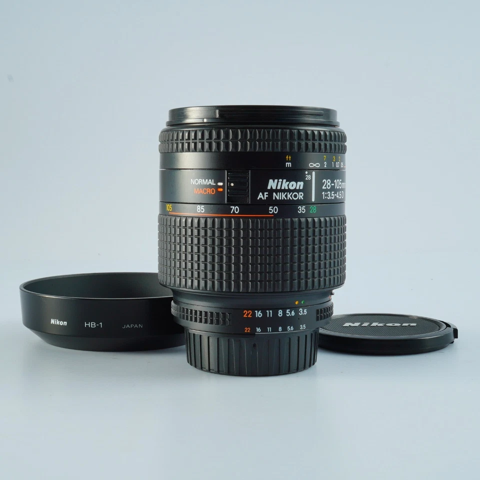 EXCELLENT Nikon AF Nikkor 28-105mm F/3.5-4.5 D Zoom Lens