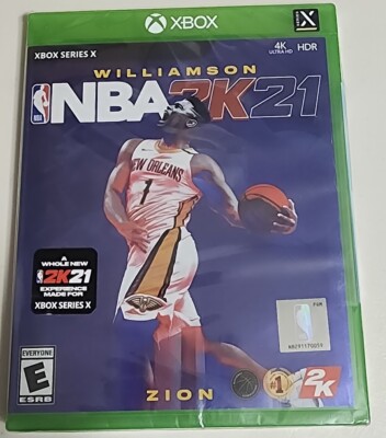 NBA 2K21 Zion Williamson Xbox Series X 4K HDR  **BRAND NEW**