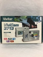  NEW Vivitar ViviCam 3713 Camera Set 4x Zoom  3 Mega Pixel 1.5  LCD Web Cam