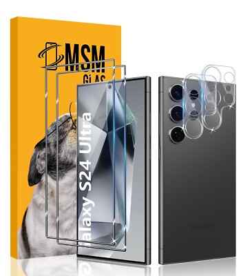 2X Schutzglas für Samsung Galaxy S24/ Plus /Ultra Hartglas Kamera Linse Klar