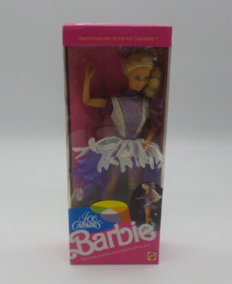 Ice Capades Barbie Doll 1990 Vintage Mattel (9847) New In Box