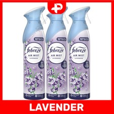 Febreze Air Freshener Odour Eliminator Home & Office Air Mist Sprays Pack of 3