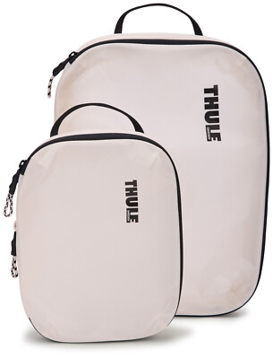 Thule Compression Packing Cube Set Kompressionspackwürfel Packwürfel White