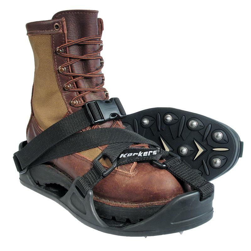 Korkers TuffTrax Roofing Shoes Safety Sandals Boots Sharp Spikes eBay
