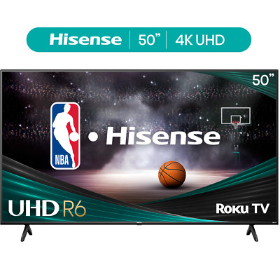 Hisense 50R6E3 50'' 4K UHD HDR LED LCD Roku Smart TV