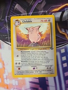 Clefable - 17/64 - Jungle - Rare - Nm - Pokemon