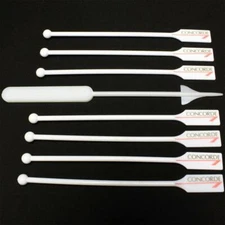 British Airways CONCORDE White Swizzle Stick Lot of 8 SST Vintage Barware