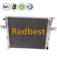 Aluminum 2 Row Radiator For Jeep Grand Cherokee Wjwg 4.7l V8 1999-2000 At-mt