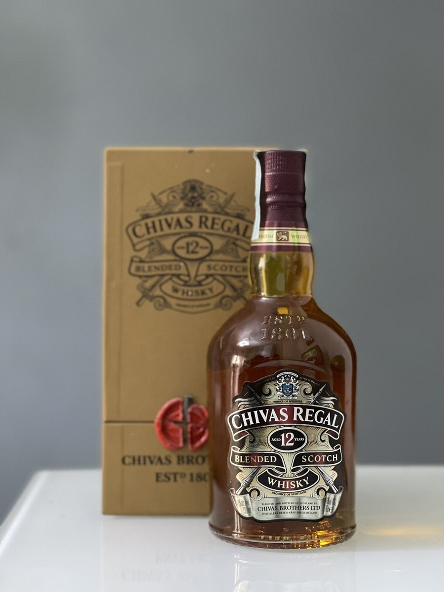 Chivas Regal Brothers 1801Dan Funderburg limited edition 12 years
