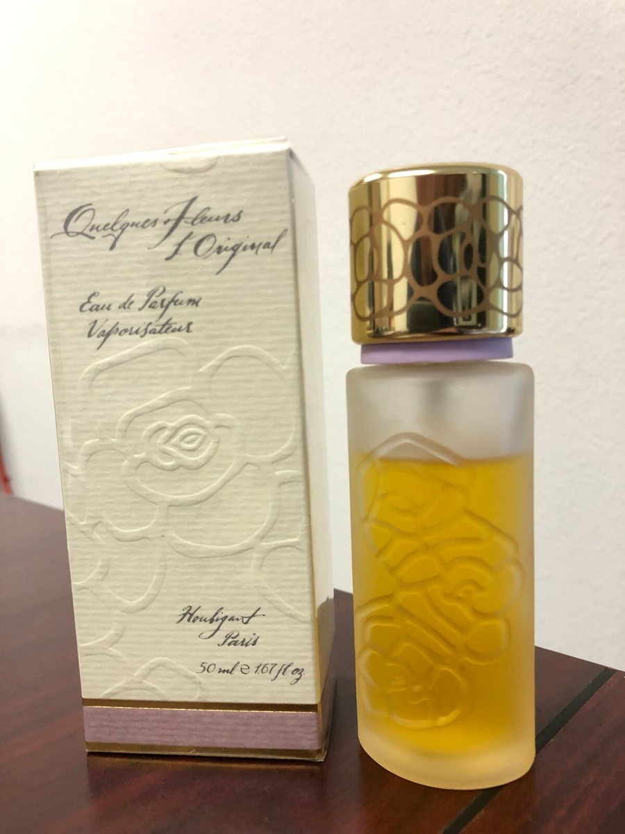 QUELQUES FLEURS L'ORIGINAL by HOUBIGANT PARIS 1.67 FL oz/ 50 QUELQUES FLEURS L'ORIGINAL by HOUBIGANT PARIS 1.67 FL oz/ 50