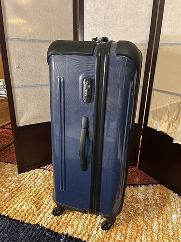 New Tumi Extended Trip 98413-1216 Polycarbonate Packing Case/Bag - Navy Blue - Picture 5 of 12