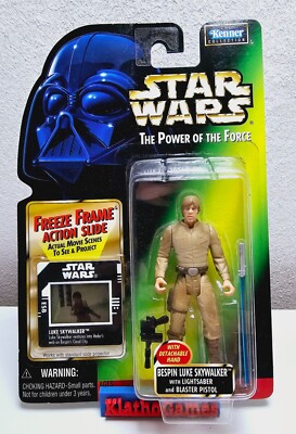 Hasbro STAR WARS THE POWER OF THE FORCE BESPIN LUKE SKYWALKER Freeze Frame  X860