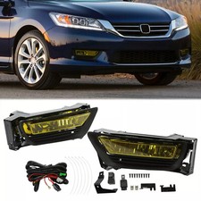 For 2013 2014 2015 Honda Accord Sedan Amber Fog Lights Bumper Lamps Wbulbs Set For 2013 2014 2015 Honda Accord Sedan Amber Fog Lights Bumper Lamps Wbulbs Set
