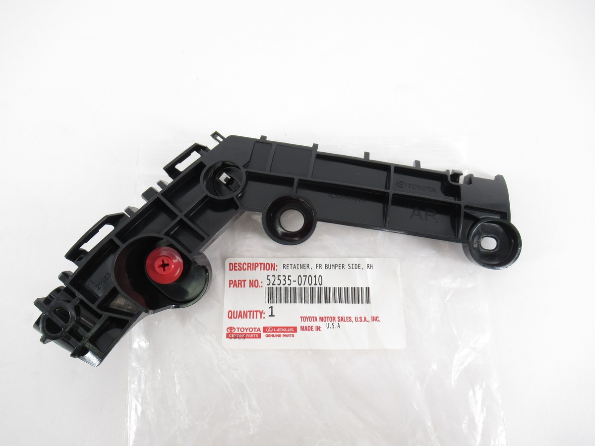 Genuine OEM Toyota 52535-07010 Passenger RH Front Bumper Retainer