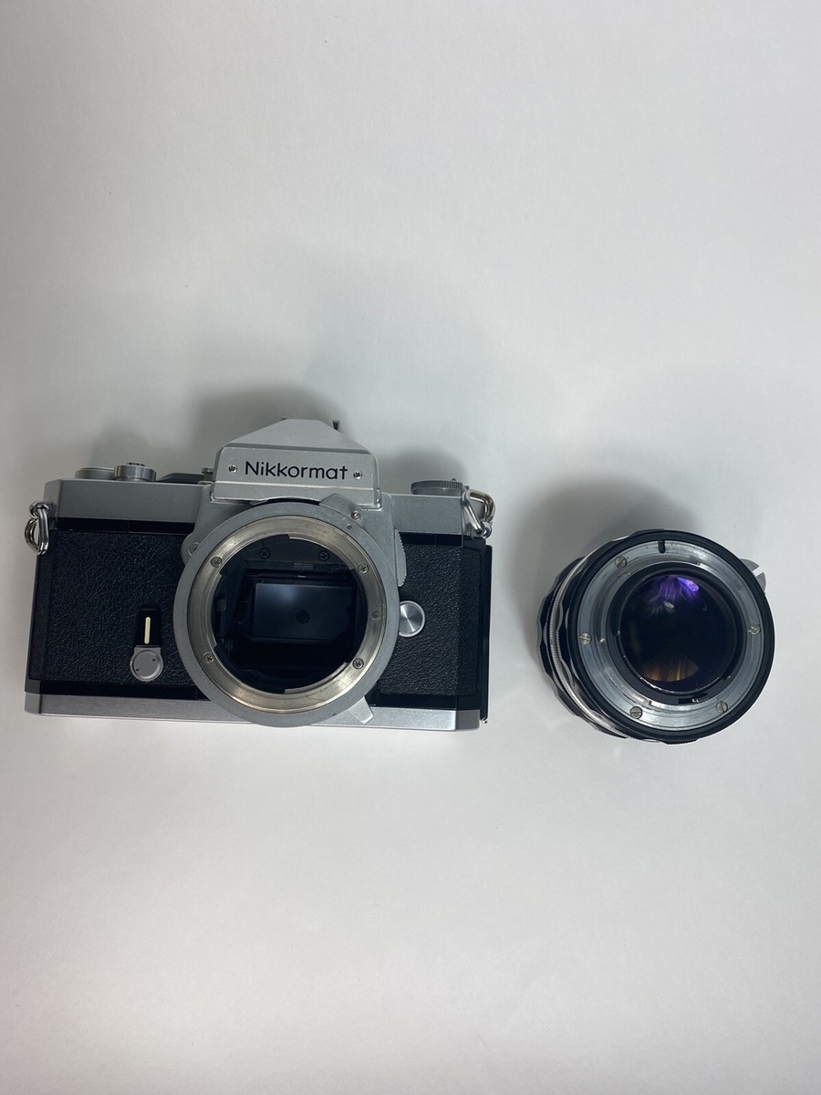 NIKKORMAT FT CAMERA WITH 50MM F 1.4 NIKKOR S AUTO LENS VINTAGE | eBay