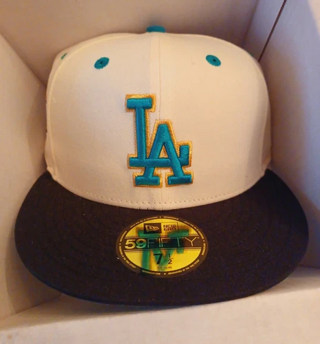 Dodgers 7 1/2 Fitted Hat Club Exclusive 40th Anniversary LA Dodgers Size 7 1/2