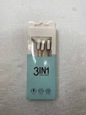 3-In-1 USB Charging Cable   Micro USB  Type-C