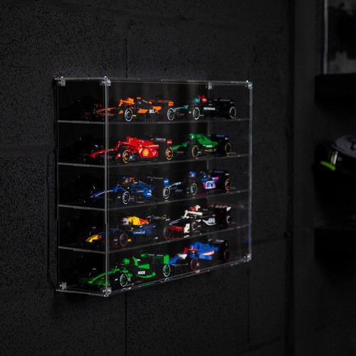 Premium Acrylic Display Case for LEGO F1 Speed Champions (10 cars) - 第 5/6 張圖片