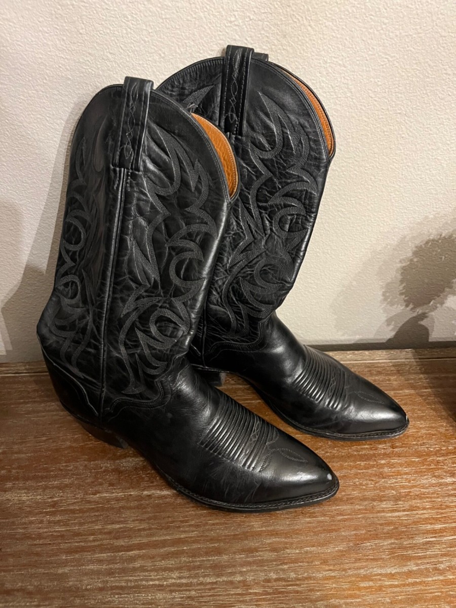 Men\'s El Dorado Cowboy Boots Size 13 Color Black El Dorado 13 main image 3