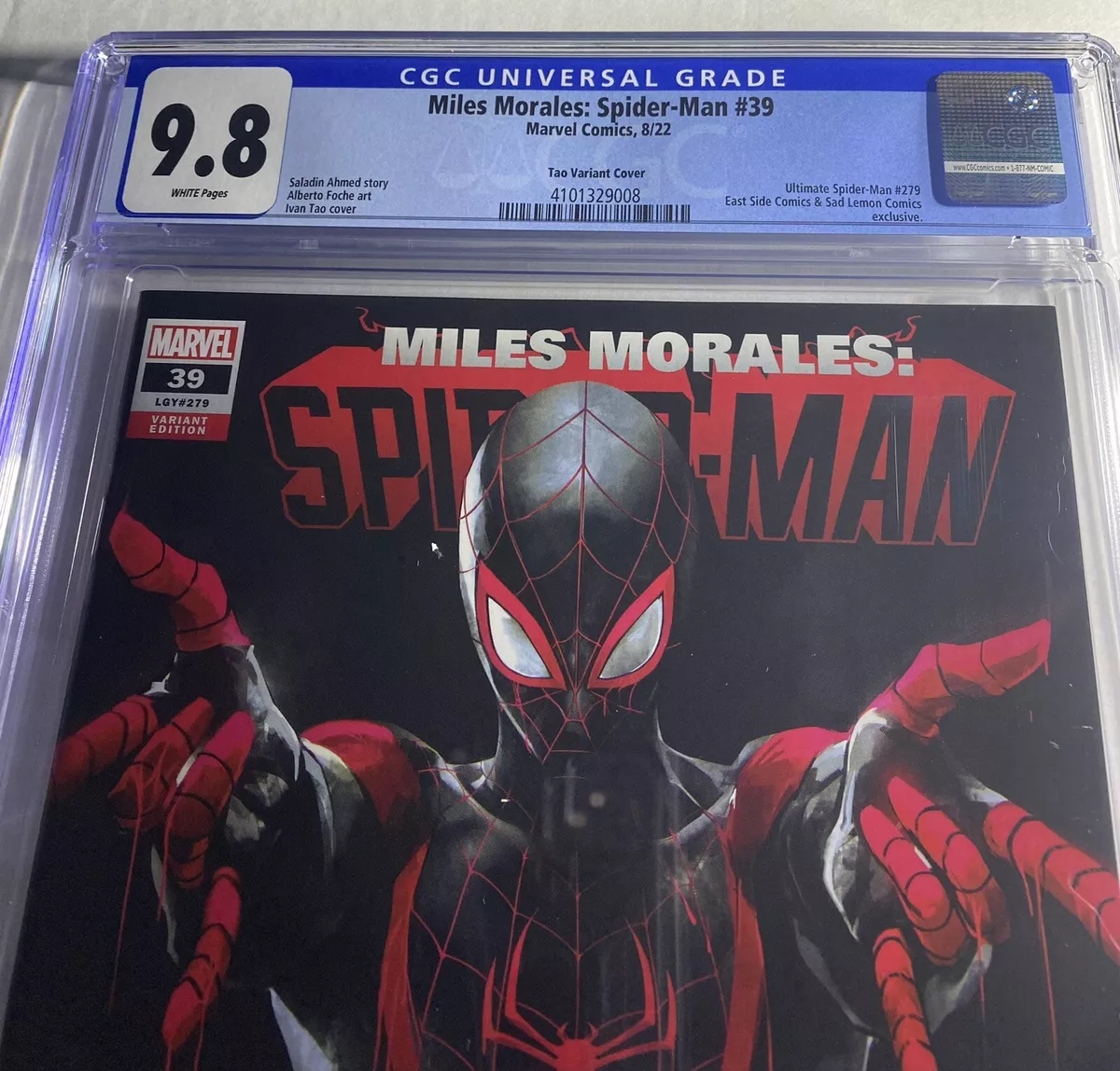 MILES MORALES: SPIDER-MAN #39 IVAN TAO EXCLUSIVE OPTIONS – KRS