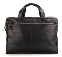 Spikes & Sparrow Bronco Business Bag Businesstasche Schultertasche Black Schwarz