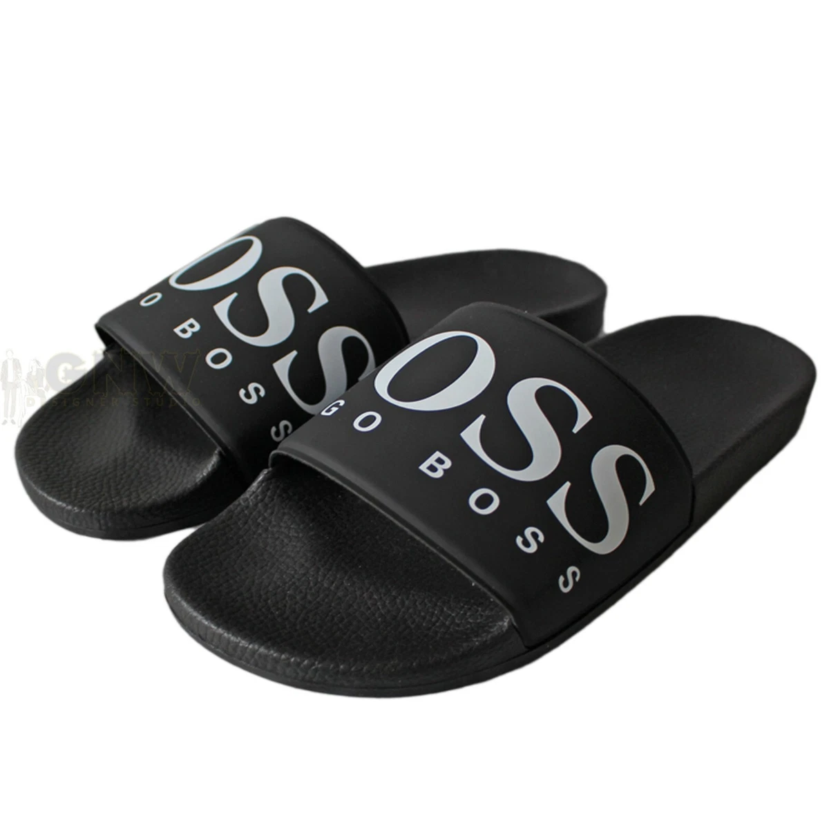 Hugo boss men's store solar slide sandal