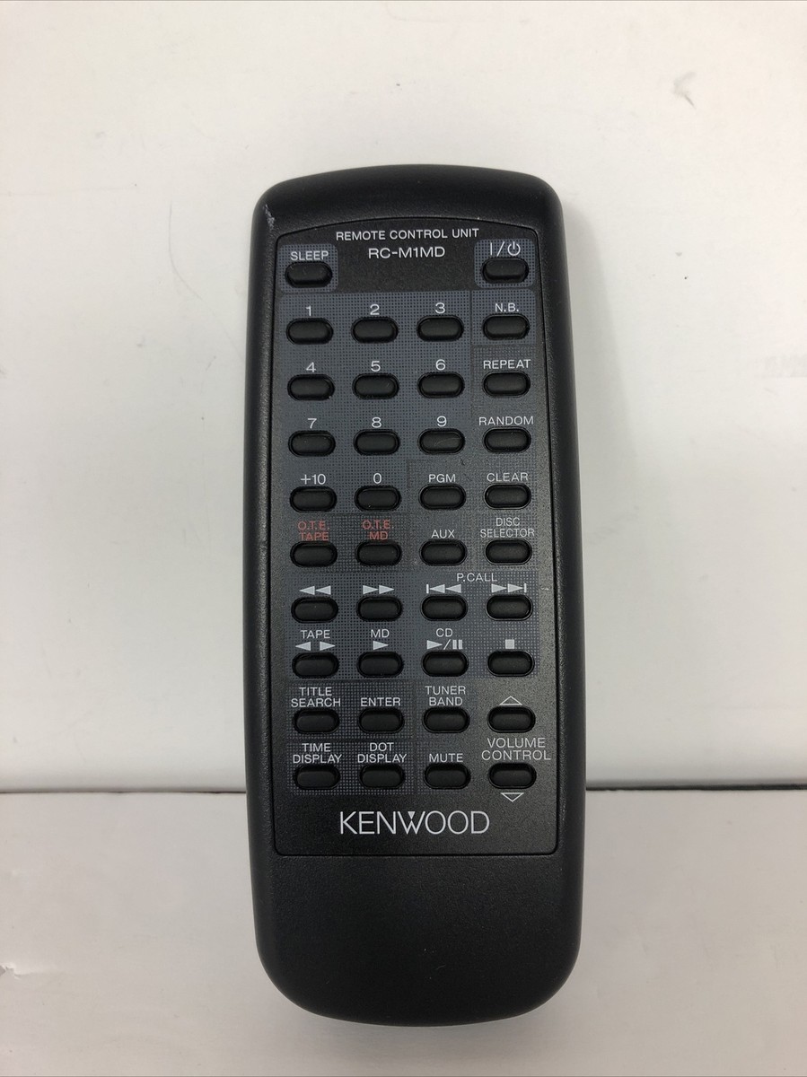 KENWOOD RC-M1MD Audio Remote Control OEM | eBay