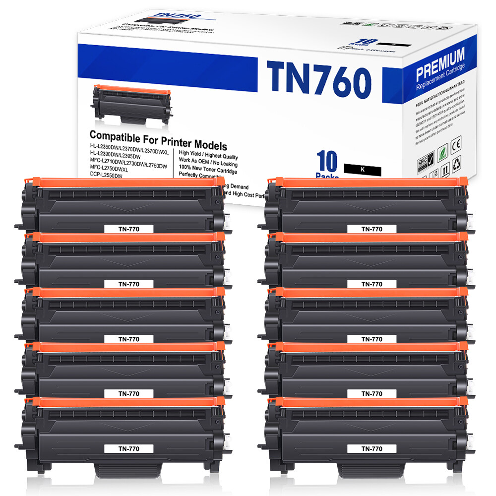 Cartuccia Toner Compatibile TN760/DR730 Per Stampanti Brother Serie L Resa - Foto 8