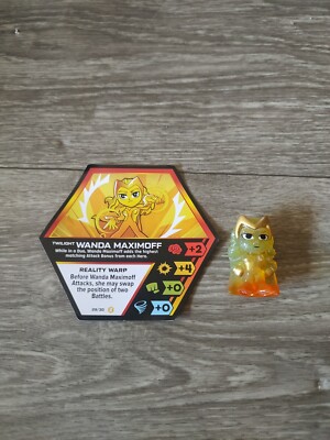 Funko Marvel Battleworld Twilight Wanda Maximoff Ultra Rare Clear Fig Series 2 #