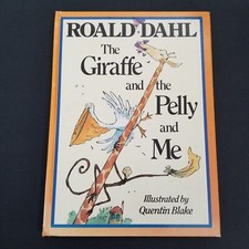 Signed The Giraffe and the Pelly and Me Roald Dahl Quentin Blake 1985 reprint